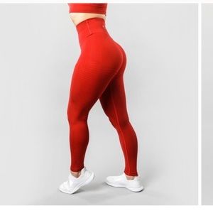 Alphalete Halo Leggings - Redwood